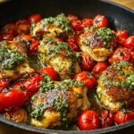 One Pan Pesto Cherry: 30-Minute Delight 4 One Pan Pesto Cherry