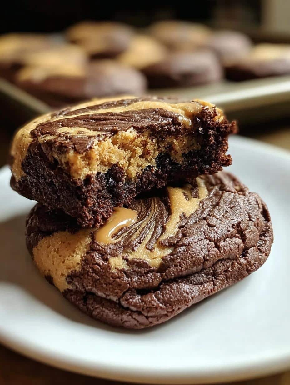 Peanut Butter Brownie Swirl: Perfect Baked Bliss - Peanut Butter Brownie Swirl - main visual representation