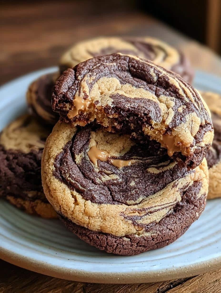 Peanut Butter Brownie Swirl: Perfect Baked Bliss - Peanut Butter Brownie Swirl - additional detail