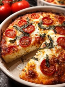 Pizza Cottage Cheese Bake