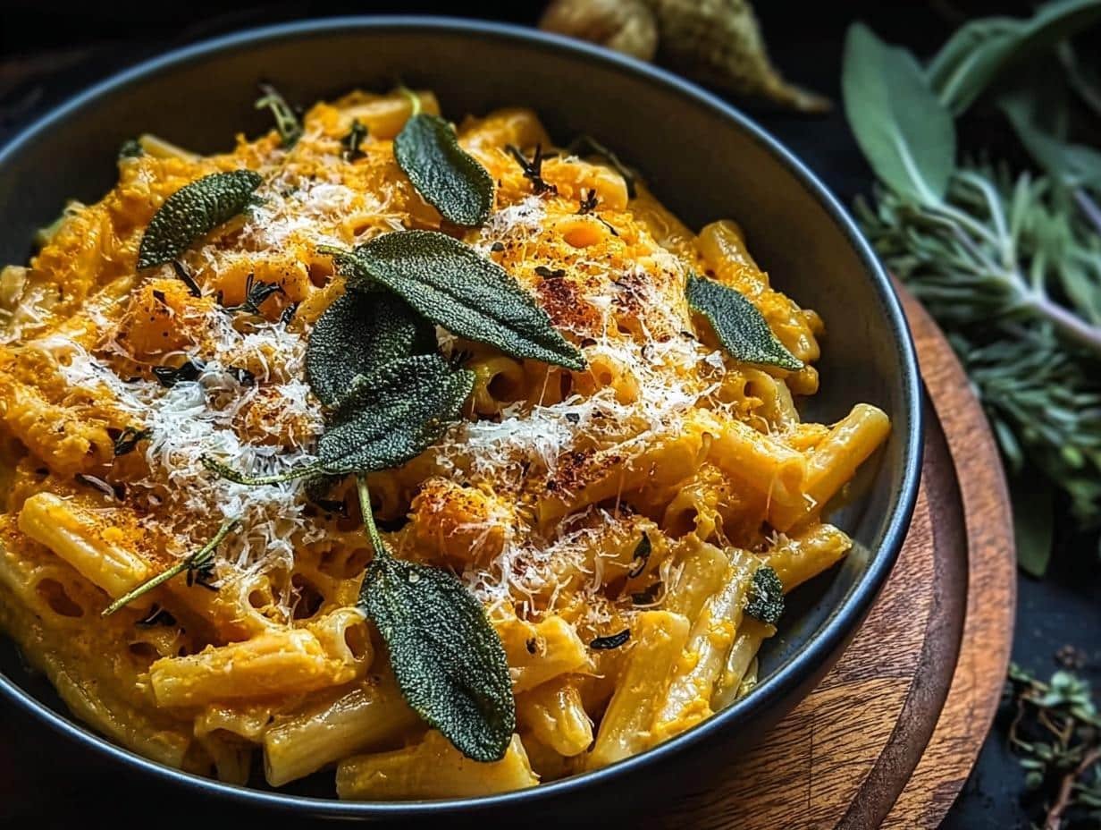 Incredible Pumpkin Sage Pasta for 35 Min - Pumpkin Sage Pasta Incredible - main visual representation