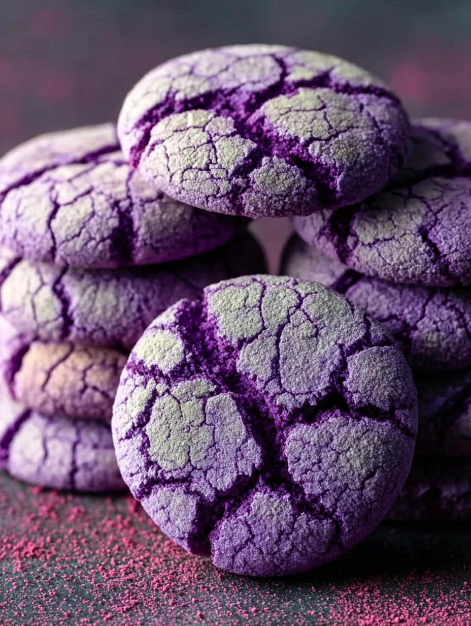 Purple Crinkle Cookies Ube: 7 Reasons to Love This Treat 2 Purple Crinkle Cookies Ube: 7 Reasons to Love This Treat - Purple Crinkle Cookies Ube - main visual representation
