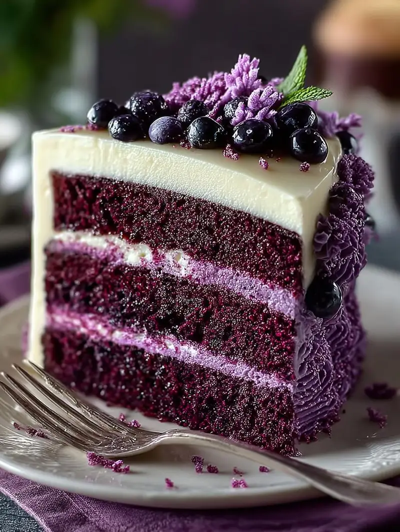 Purple Velvet Cake Rich: 5 Decadent Layers to Indulge 1 Purple Velvet Cake Rich