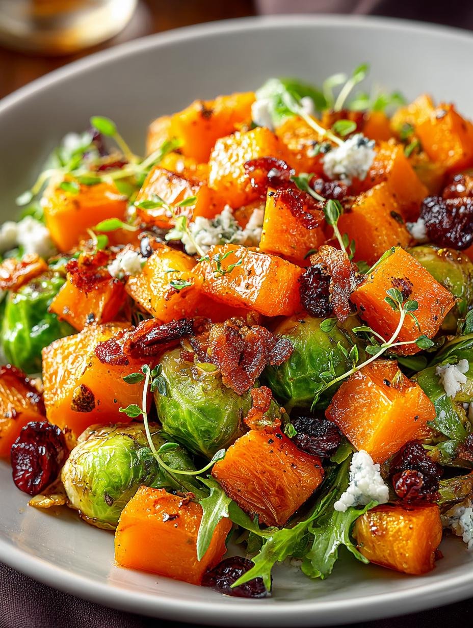 Delicious Roasted Butternut Squash Salad Recipe 3 Delicious Roasted Butternut Squash Salad Recipe - Roasted Butternut Squash Salad - additional detail