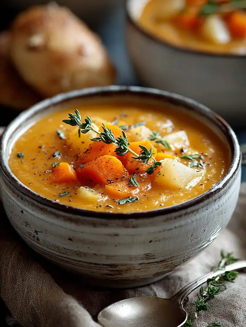 Roasted Winter Vegetable Soup