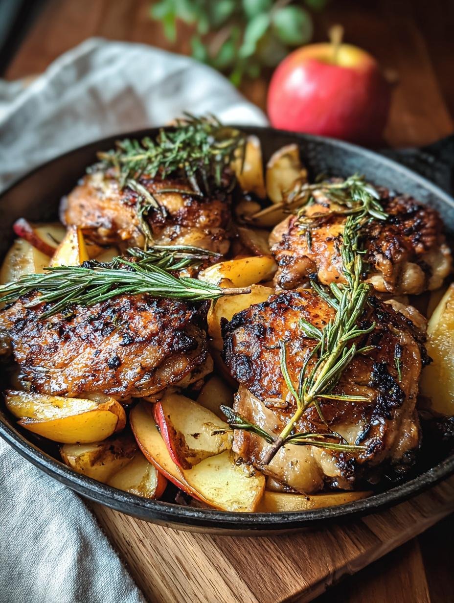 Rosemary Apple Cider Chicken: 15-Min Prep Comfort Meal - Rosemary Apple Cider Chicken - additional detail