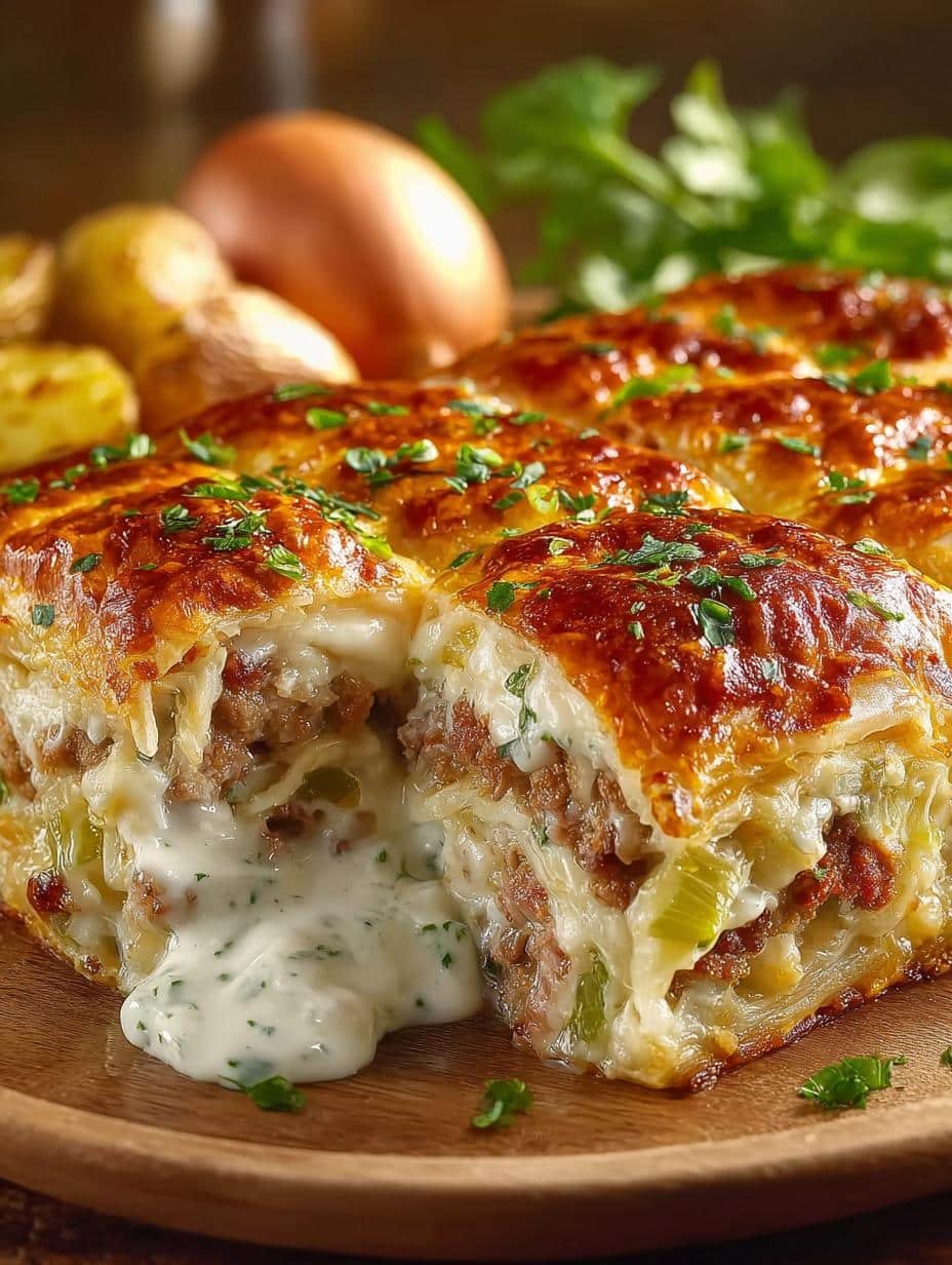 Runza Casserole Beefy Cheesy: A Comforting Delight 3 Runza Casserole Beefy Cheesy: A Comforting Delight - Runza Casserole Beefy Cheesy - additional detail