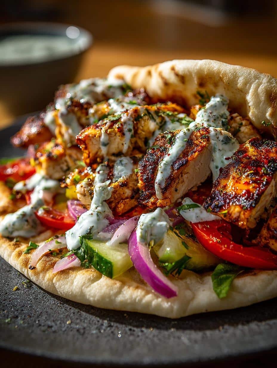 Sheet Pan Chicken Gyros: 40-Minute Flavorful Delight 3 Sheet Pan Chicken Gyros: 40-Minute Flavorful Delight - Sheet Pan Chicken Gyros - additional detail