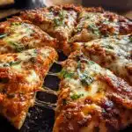 Skillet Crispy Cheese Buffalo