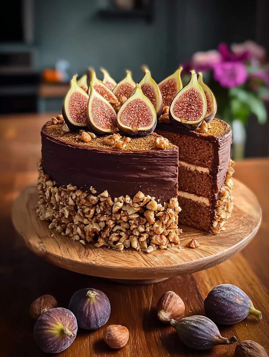 Spiced Fig Hazelnut Cake: 1 Amazing Fall Treat - Spiced Fig Hazelnut Cake - step-by-step preparation