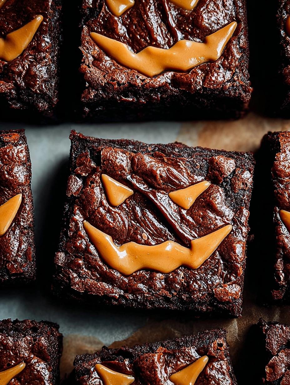 Spooktacular Halloween Brownies: Ghoulish Delight - Spooktacular Halloween Brownies Ghoulish - additional detail