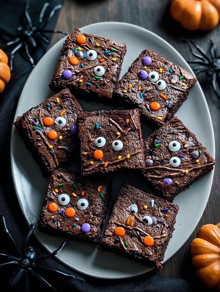 Spooky Halloween Brownies: 15-Min Fudgy Treats - Spooky Halloween Brownies For - additional detail