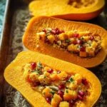 Stuffed Butternut Squash For