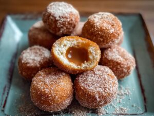 Sweet Churro Donut Bites
