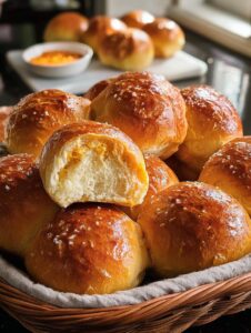 Sweet Potato Dinner Rolls