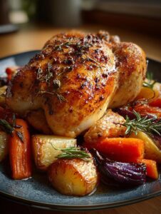Whole Roasted Chicken with