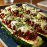 Zucchini Boats Stuffed with
