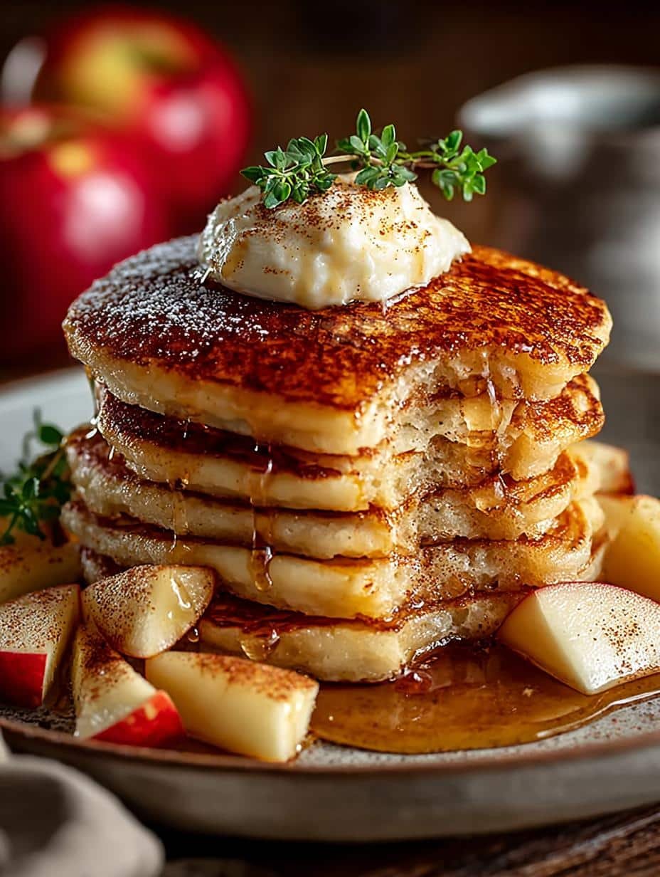Delicious Apple Cinnamon Pancakes for a Cozy Breakfast - Apple Cinnamon Pancakesapple Cinnamon - additional detail