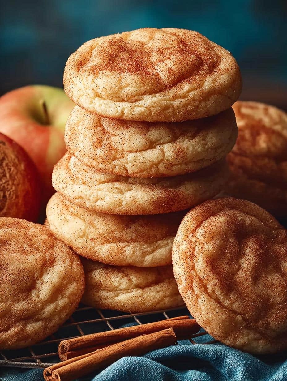 Delicious Apple Snickerdoodles for Cozy Baking Days - Apple Snickerdoodles - additional detail