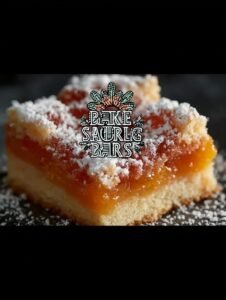 Apricot Shortbread Bars