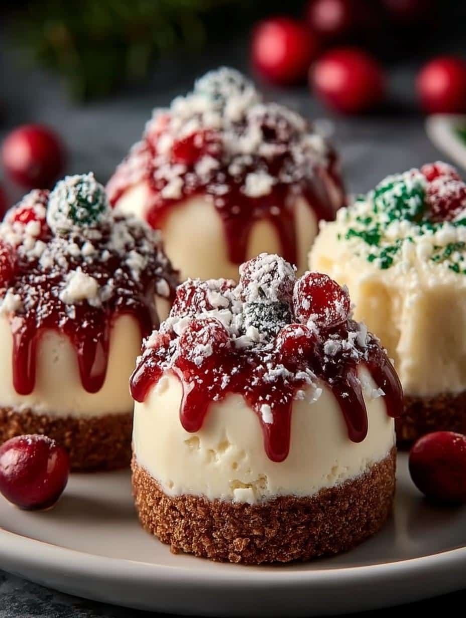 Bake Christmas Cheesecake Bites: 16 Irresistibly Delicious Treats - Bake Christmas Cheesecake Bites - main visual representation