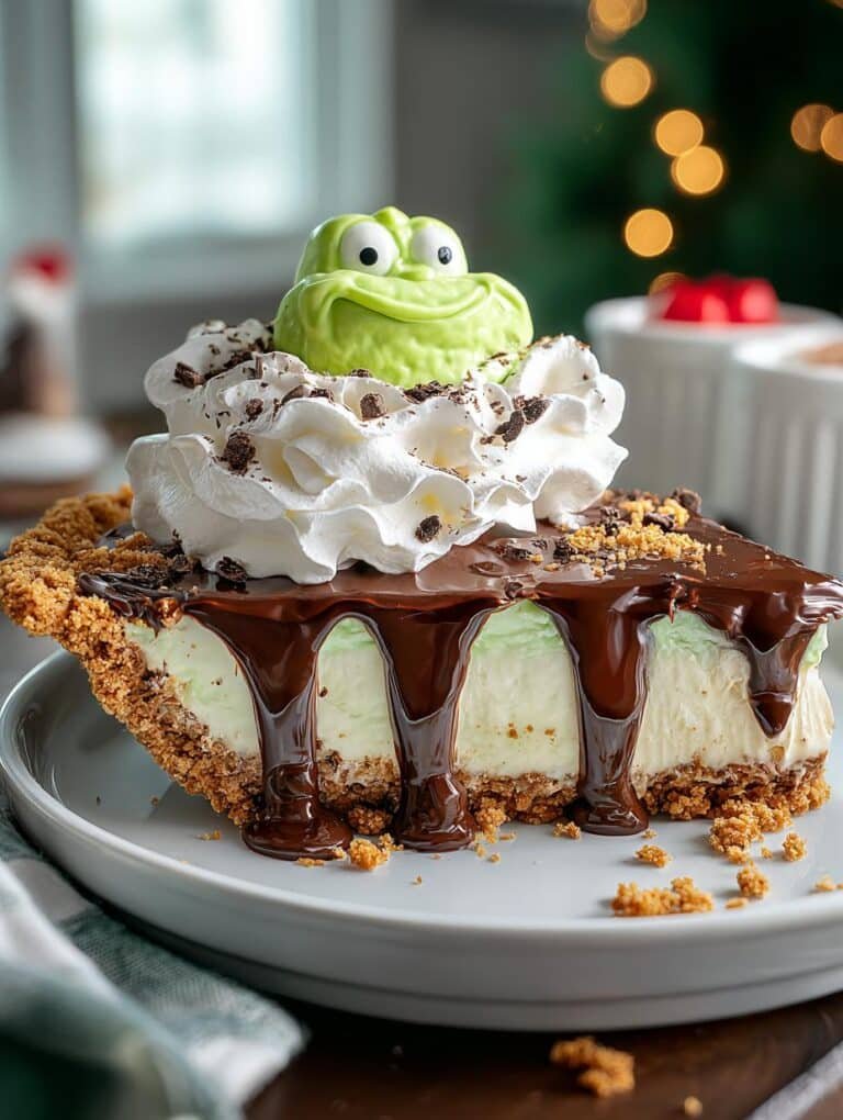 Bake Grinch Pie