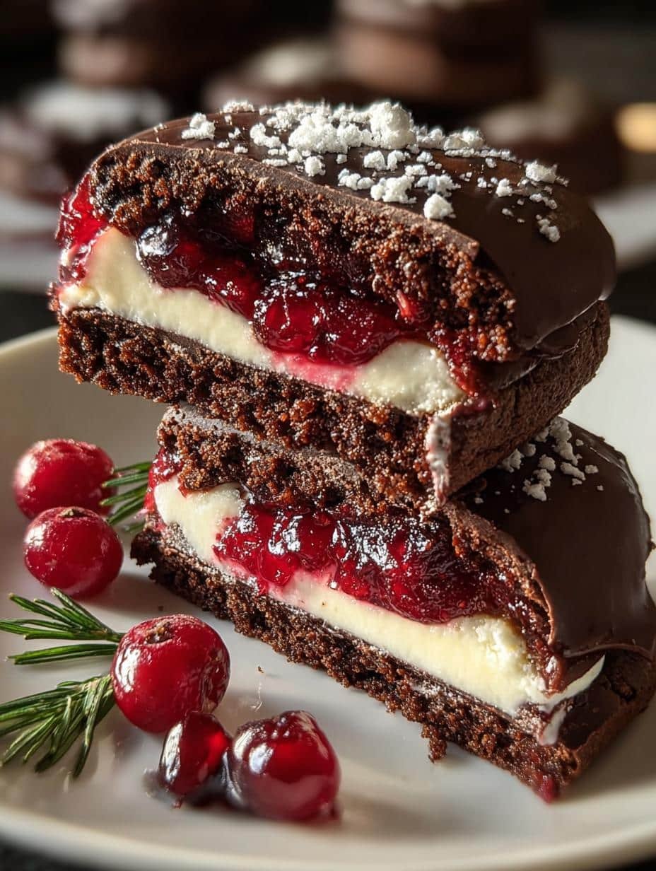 Black Forest Christmas Cookies: 24 Irresistible Treats - Black Forest Christmas Cookies - main visual representation