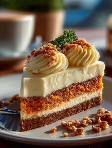 Carrot Cake Cheesecake Incredible with 8 Layers 8 Carrot Cake Cheesecake Incredible