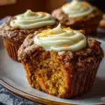 Carrot Cake Muffins with