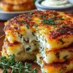 Cheesy Herb Mashed Potato