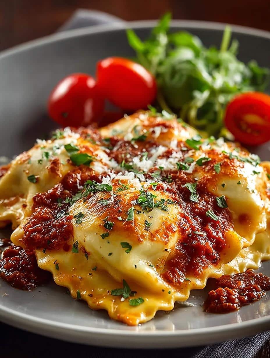 Cheesy Million Dollar Ravioli: 10 Layers of Comfort 3 Cheesy Million Dollar Ravioli: 10 Layers of Comfort - Cheesy Million Dollar Ravioli - additional detail