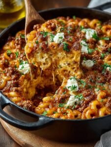 Cheesy One Pot American Goulash: Comfort Food Delight 5 Cheesy One Pot American