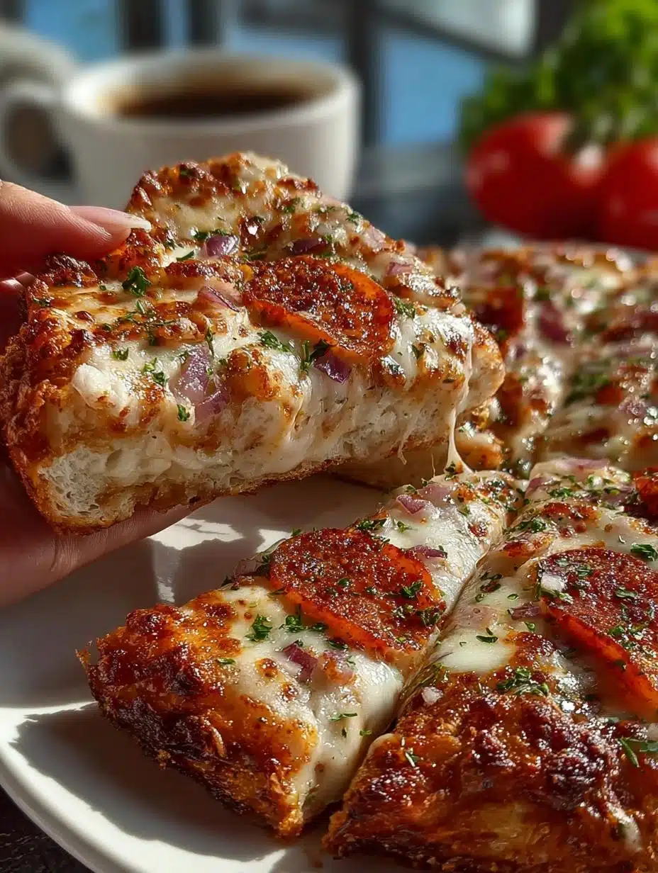 Chicken Crust Pizza