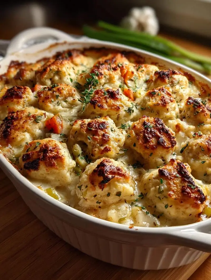 Chicken Dumpling Casserole