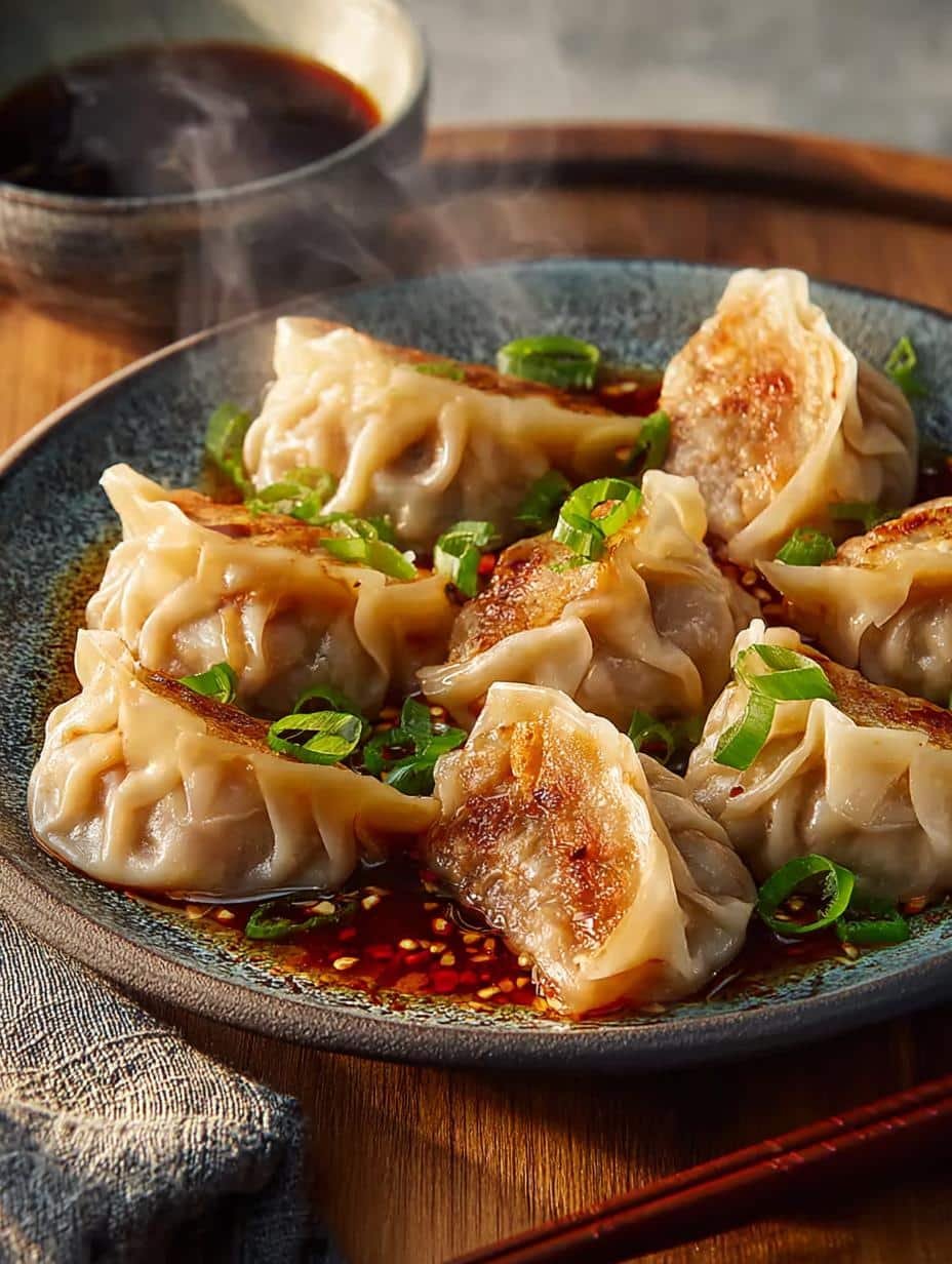 Chinese Beef Dumplings with