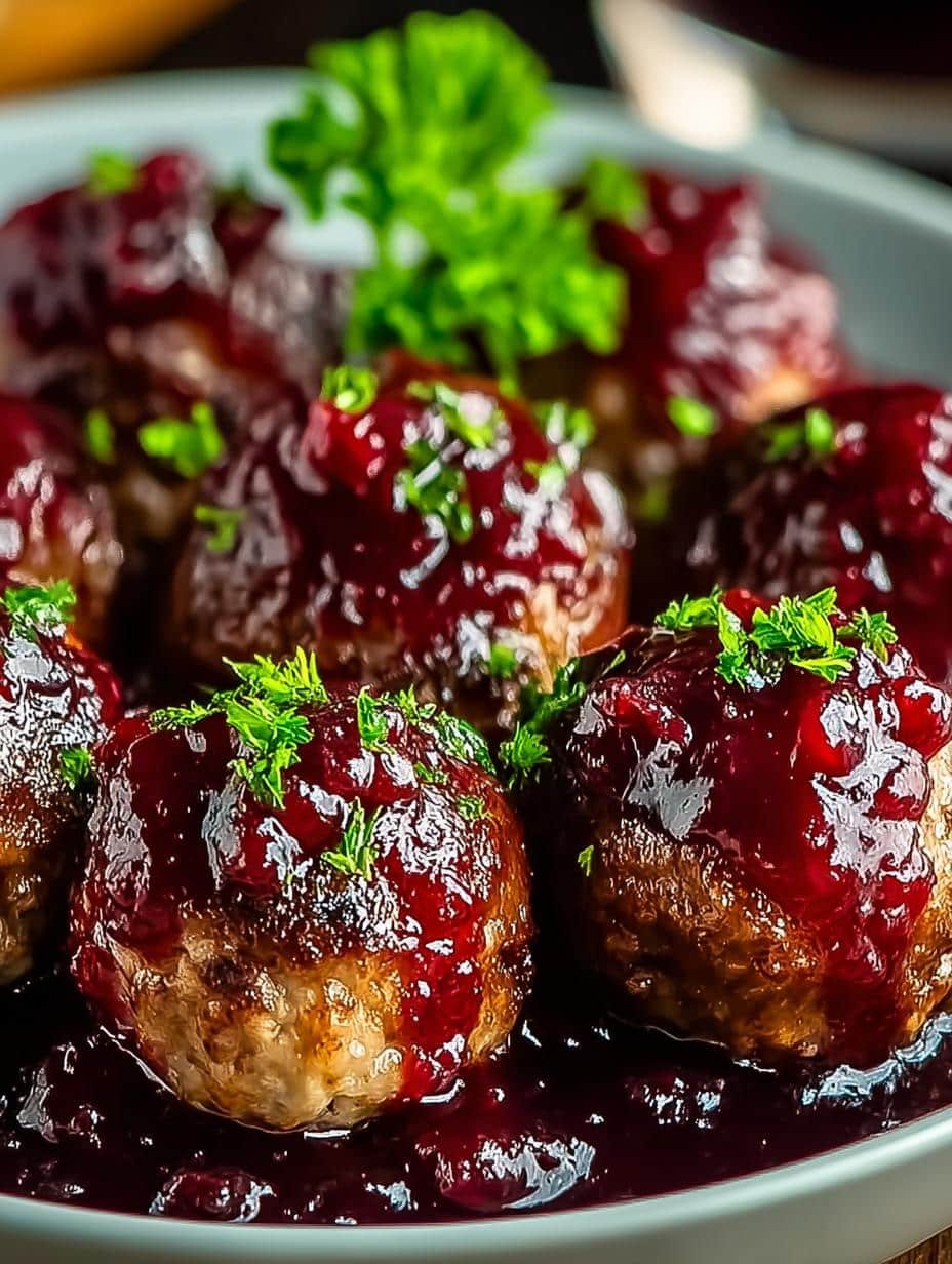Holiday-Ready Christmas Cranberry Meatballs Everyone Loves 2 Holiday-Ready Christmas Cranberry Meatballs Everyone Loves - Christmas Cranberry Meatballs - main visual representation
