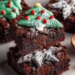 Christmas Tree Brownies