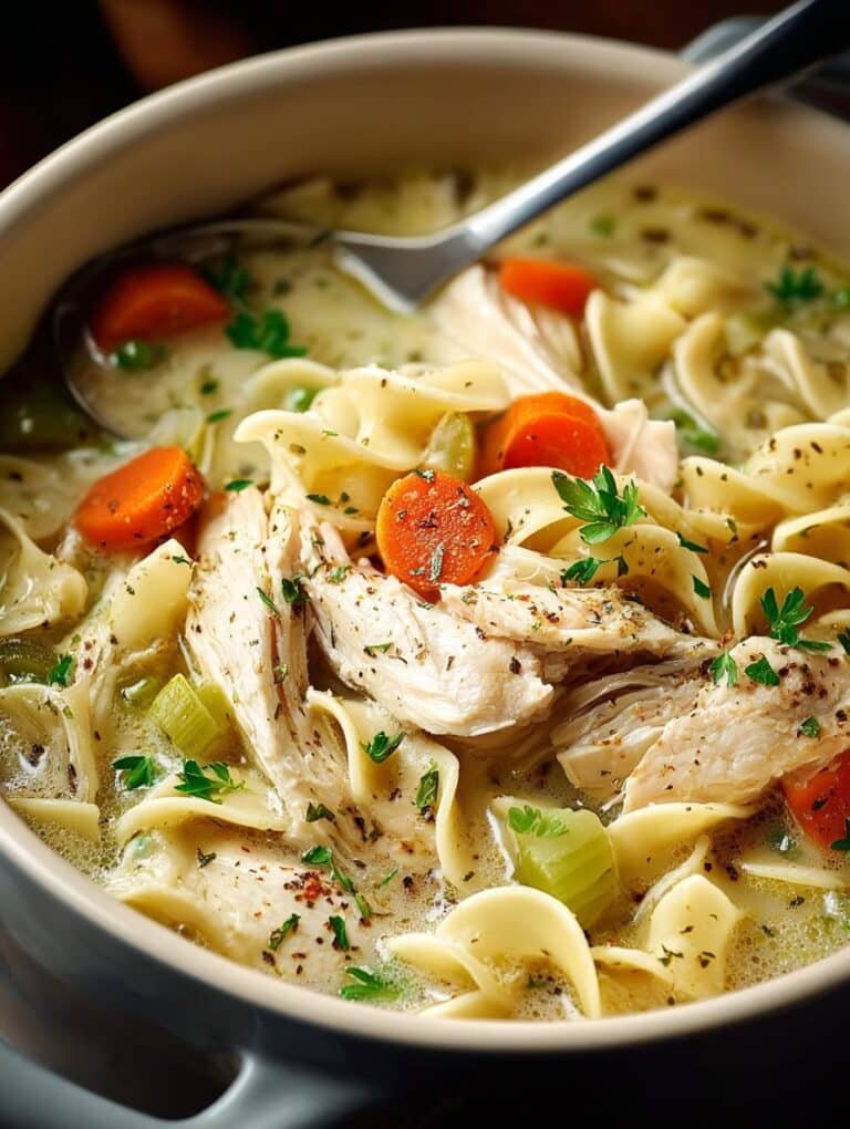 Comforting Turkey Noodle Soup