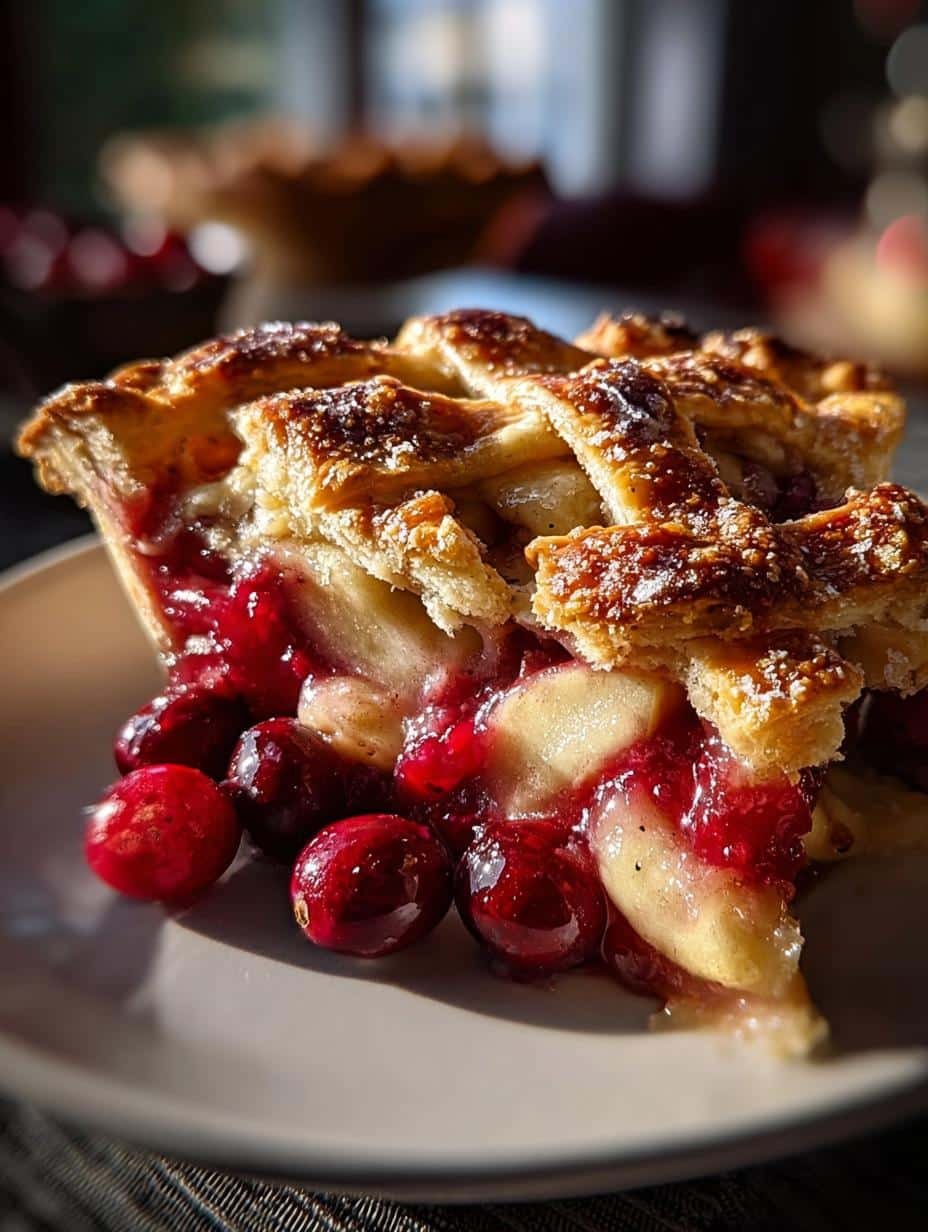 Cranberry Apple Pie Holiday