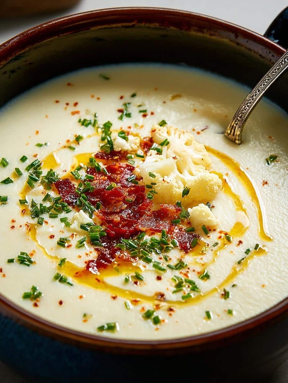 Creamy Cauliflower Soup For Cozy Nights - Creamy Cauliflower Soup For - main visual representation