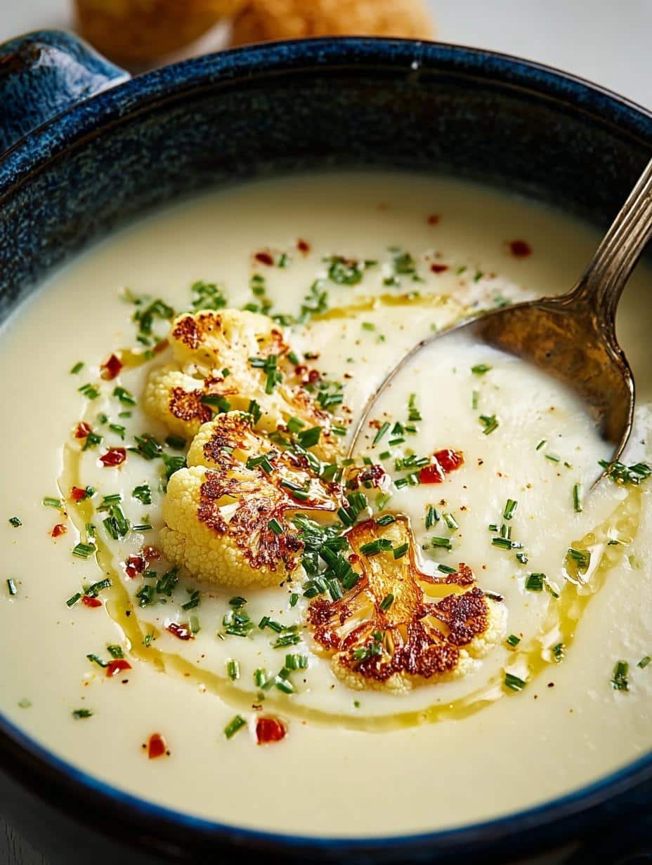 Creamy Cauliflower Soup For