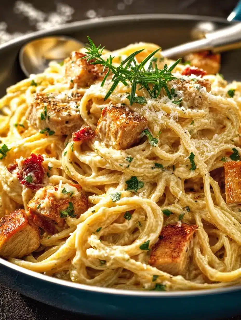 Creamy Chicken Carbonara: 30-Minute Comfort Dish - Creamy Chicken Carbonara - main visual representation