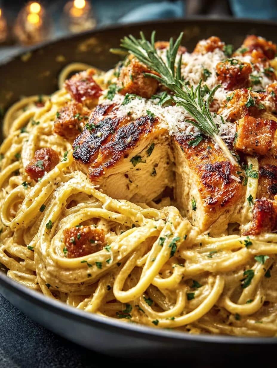 Creamy Chicken Carbonara: 30-Minute Comfort Dish - Creamy Chicken Carbonara - additional detail