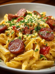 Creamy Smoked Sausage Pasta