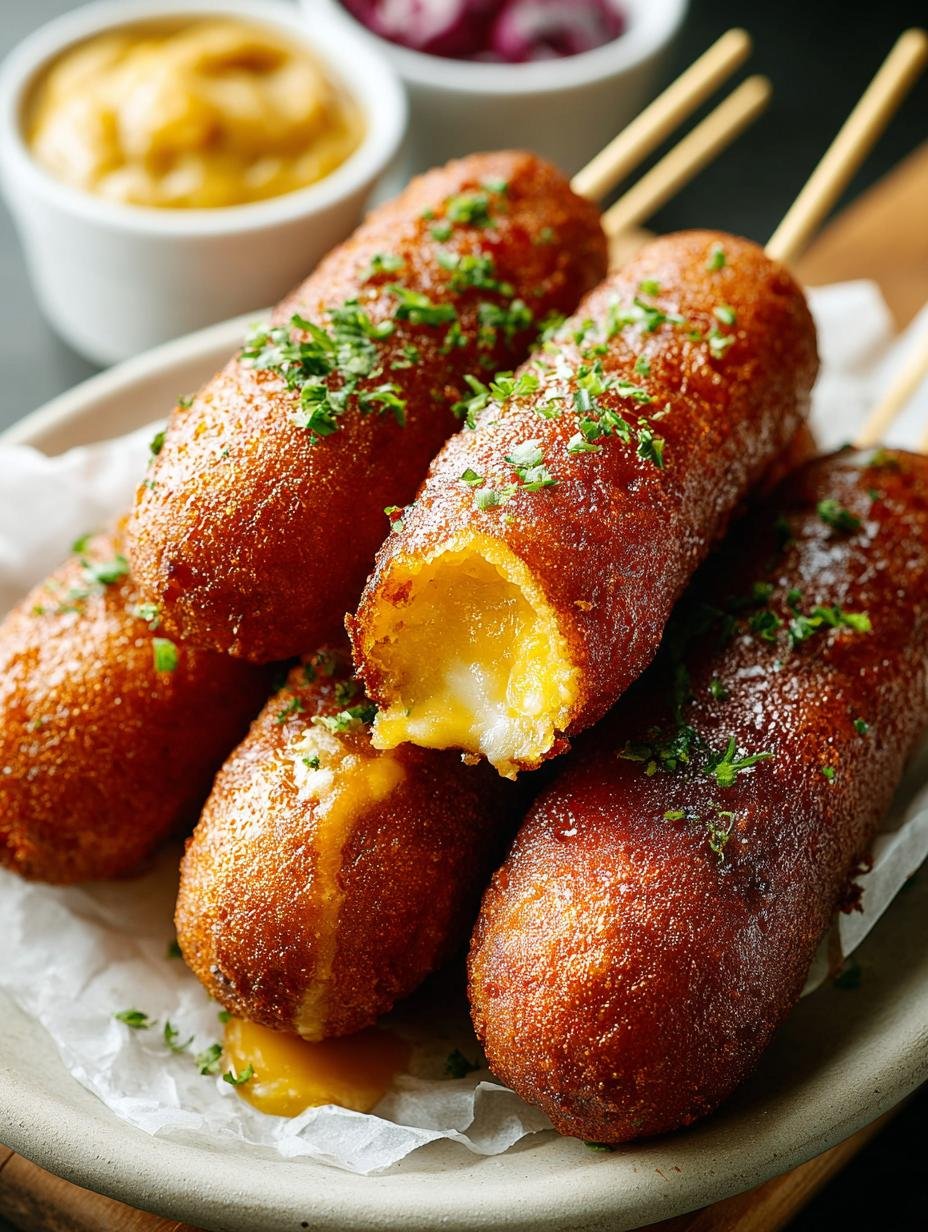 Crispy Corn Dogs Delight: 8 Steps to Perfection 2 Crispy Corn Dogs Delight: 8 Steps to Perfection - Crispy Corn Dogs Delight - additional detail
