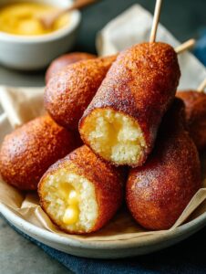 Crispy Corn Dogs Delight