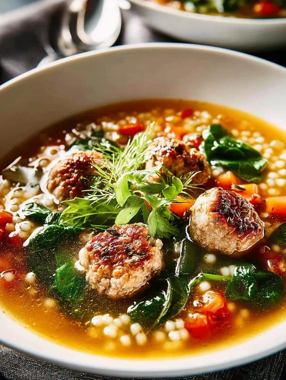 Delightful Italian Wedding Soup