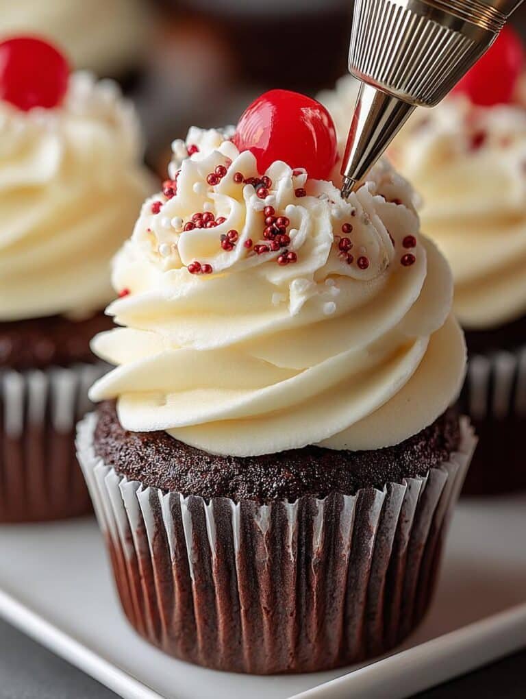 Delightful North Pole Cupcakes