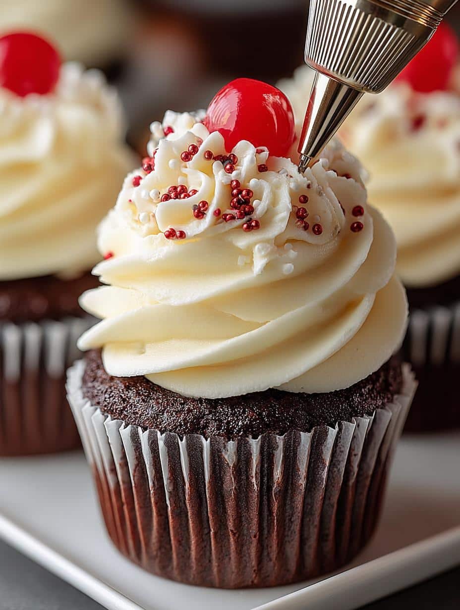 Delightful North Pole Cupcakes