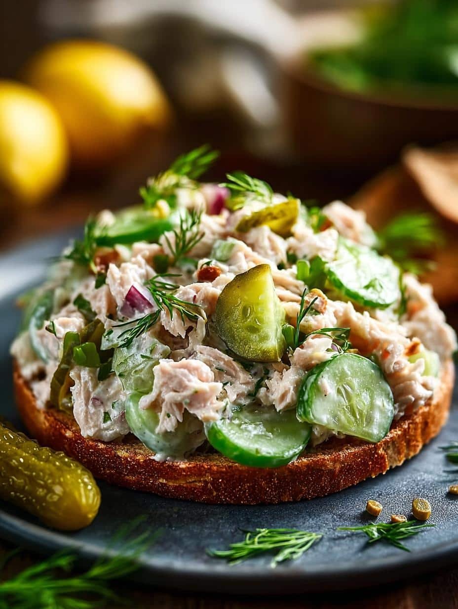 Delicious Dill Pickle Tuna Salad: A Quick Delight - Dill Pickle Tuna Salad - main visual representation
